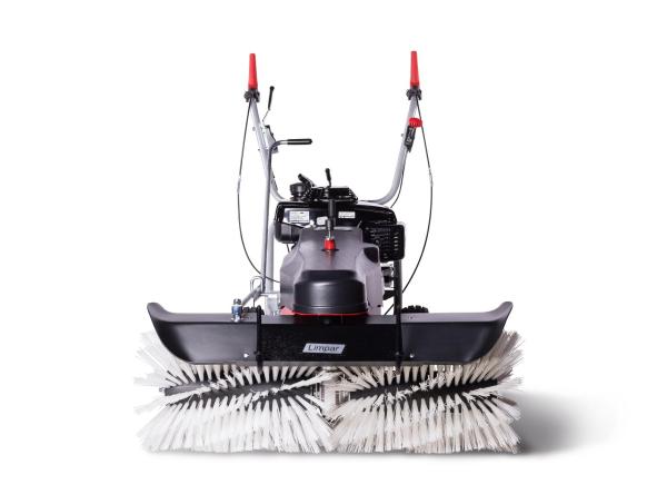 Kehrmaschine Limpar 102 -Briggs & Stratton Motor -12 Besatz Nylon